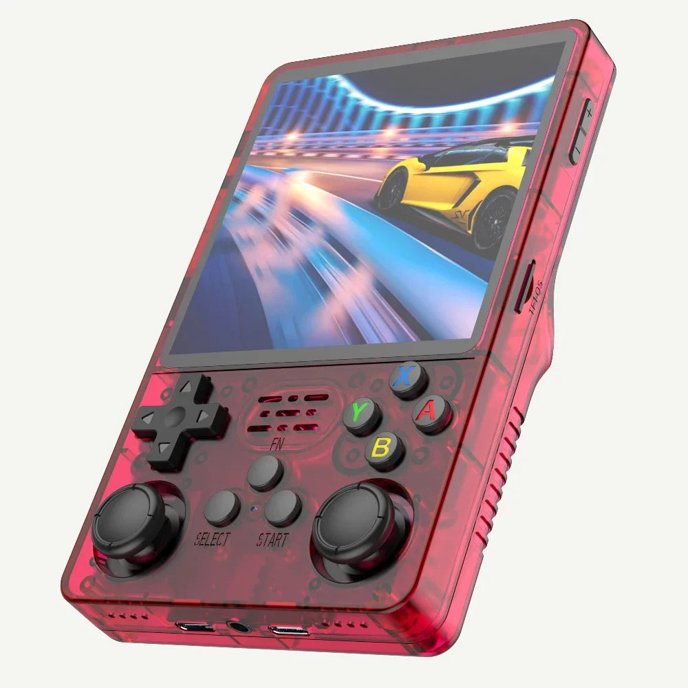 BOYHOM R36S Plus Retro Handheld Game Console Linux 64-bit System 4" IPS Screen RK3326 Portable Pocket Video Player R36PLUS Games