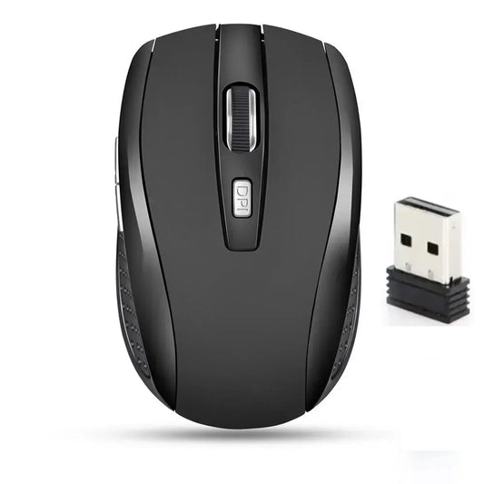 Computer Mouse Wireless USB Adjustable Gamer Gaming 6 Button Optical  2.4 USB Receiver for Computer PC Accessories