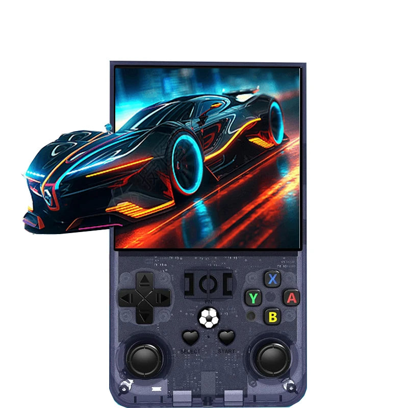 WDYQJE Gaming Console Handheld R36MAX Retro Handheld Game Console Linux System 4'' IPS Screen R36 Portable Pocket Video Player