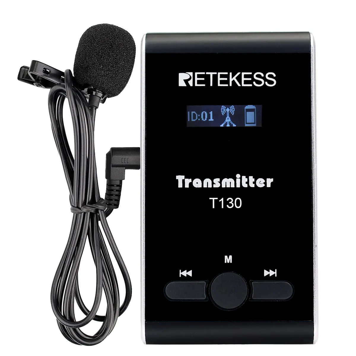Retekess T130 T131 Wireless Tour Guide System Audio Tour Guide System Wireless Microphone Transmitter For Museums,Tourist Groups
