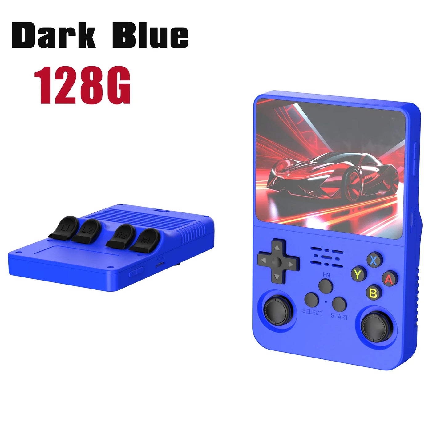 R36S Retro Handheld Game Console, 60000+ Preloaded Games, Open Source Linux, Portable Pocket Player, 64G/128G/256G, Best Gift