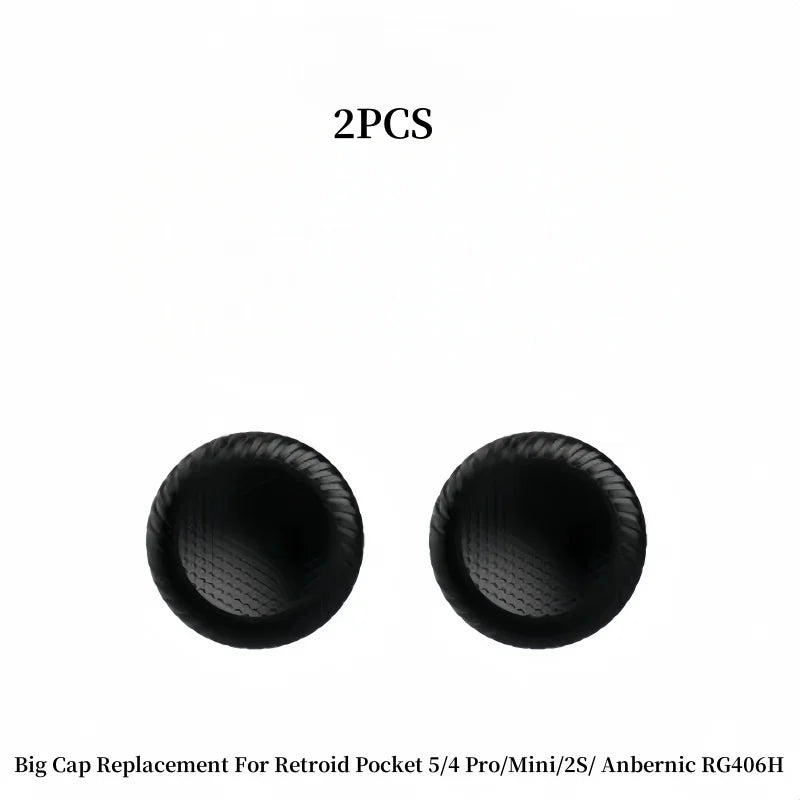 New Retroid Pocket 5 Big Joystick Cap For RP5 RP4 Pro RPmini RP2S Anbernic RG406H Rocker Thumbstick Cap Replacement Accessories