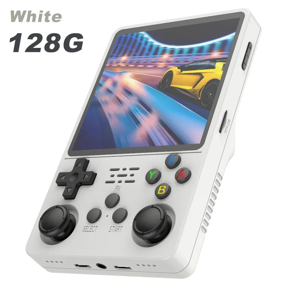 【Hot Sale】4" IPS Retro Handheld Game Console R36Plus, Dual-RAM 1G Chip, ARKOS 2.0 for 15,000+ Games, Portable Gaming for PSP/N64