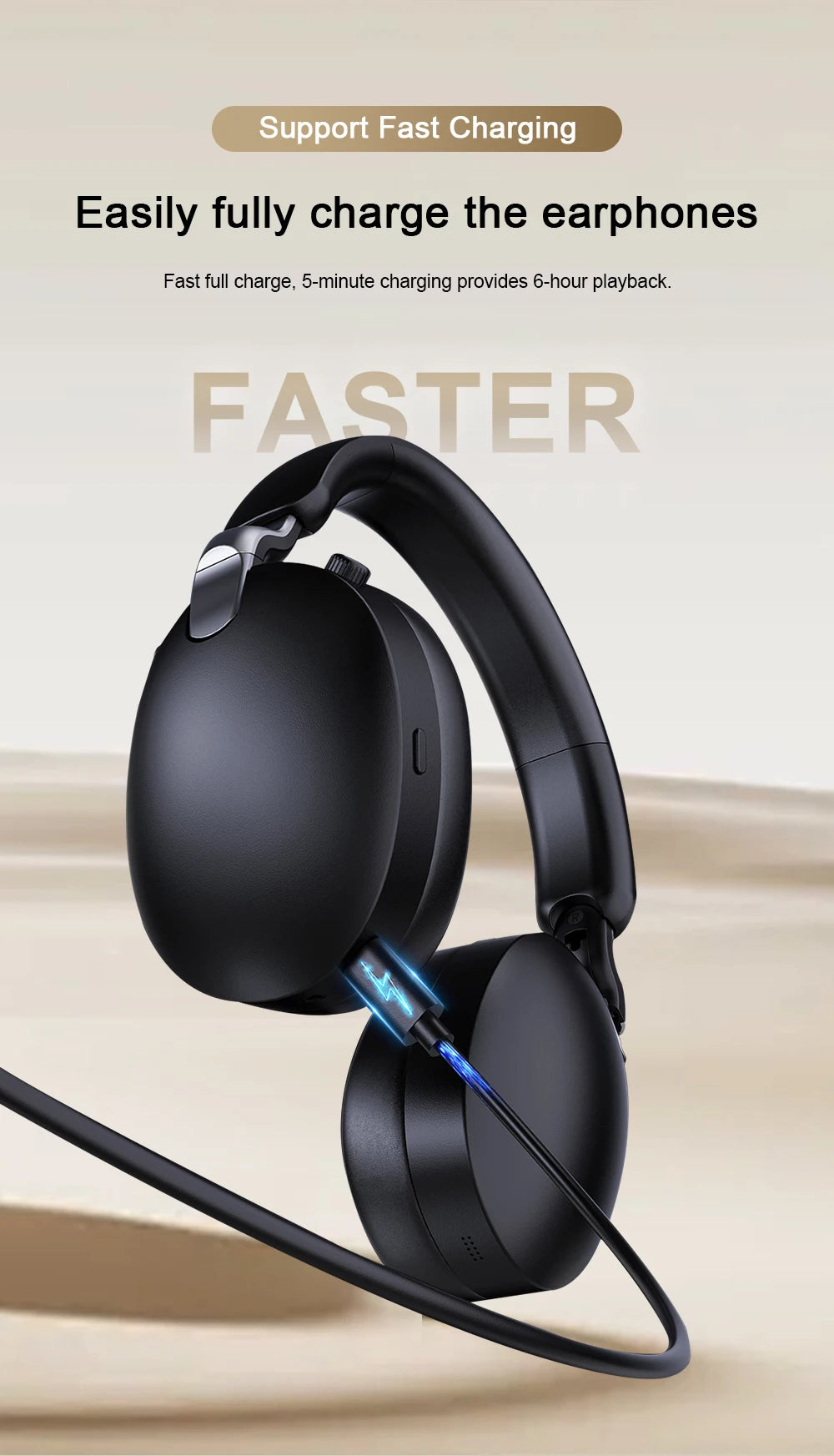 AULA A500 Wireless Headphones 2.4G/Bluetooth/Wired Noise Reduction Head-mounteds Earphone 1000mAh Gaming Headset Laptop Computer