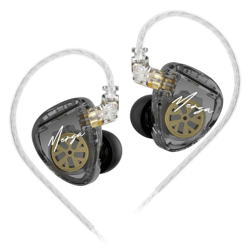 KZ Merga Bass Headphones HIFI noise-cancelling sports in-ear headphones New arrival!