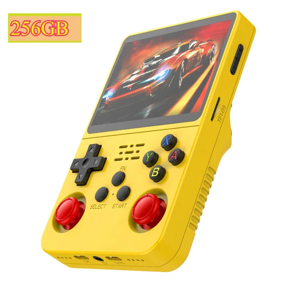 R36S Retro Handheld Game Console, 60000+ Preloaded Games, Open Source Linux, Portable Pocket Player, 64G/128G/256G, Best Gift