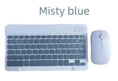 with Bluetooth Keyboard Mouse for Teclast T65 Max T70 T60 Plus T50HD 78Key 10inch Rechargeable Wireless Keyboard Mice Set Combo