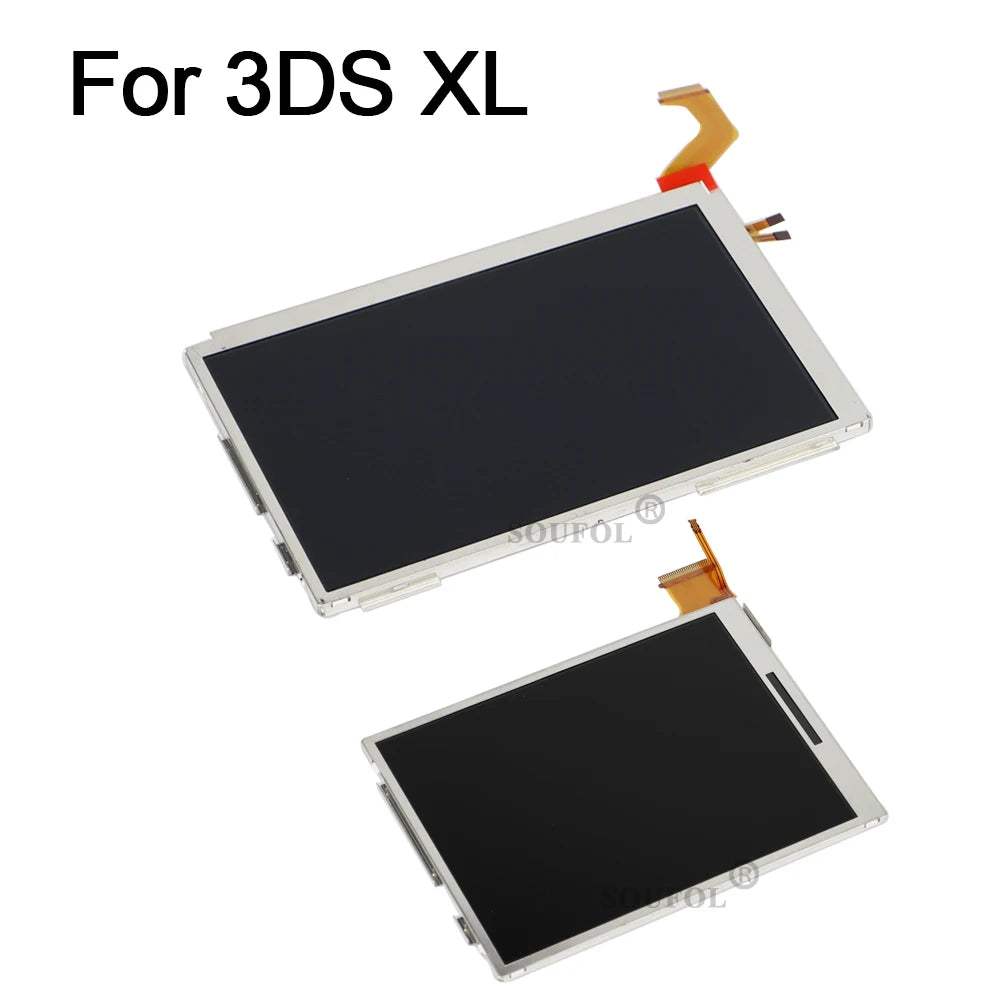 New Replacement Top Upper or Bottom Lower LCD Display Screen for 3DS XL LL Gaming Accessories