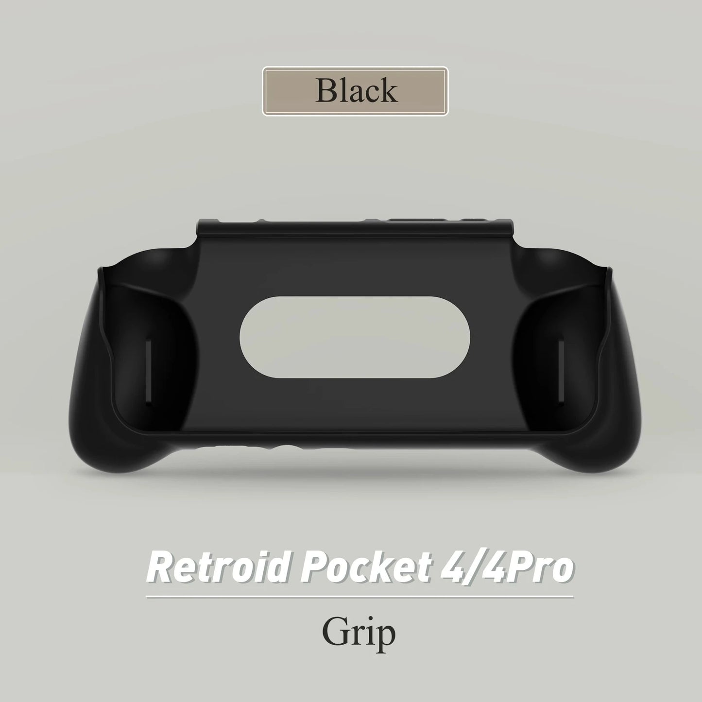 New Retroid Pocket 4 Pro Grip Protect TPU Shell Case Retroid Pocket 4 Officail Grip For RP4 Retro Console Stand Holder
